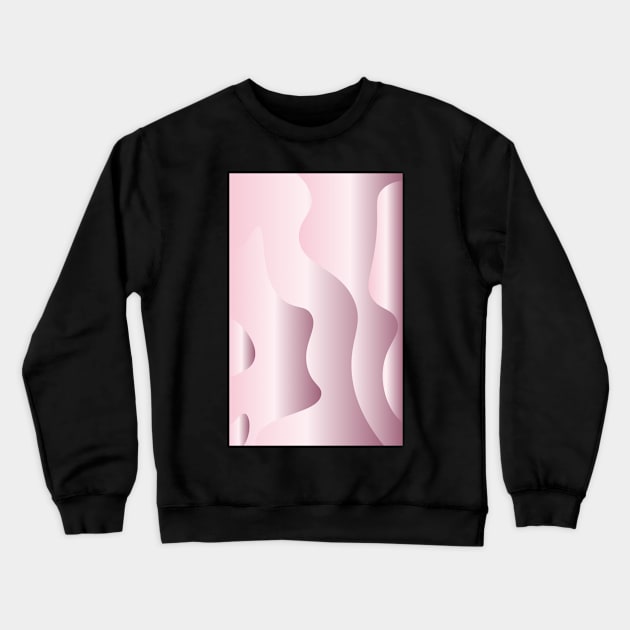 Pink Gem Crewneck Sweatshirt by Mehwish